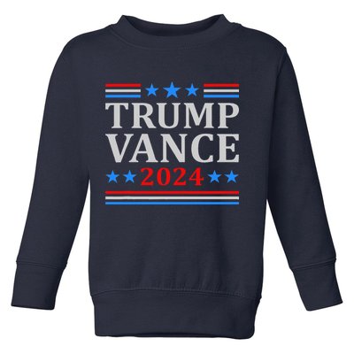 Trump Vance 2024 United States Presidential Election Toddler Sweatshirt