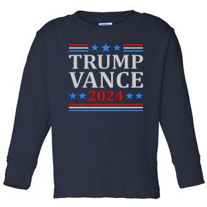 Trump Vance 2024 United States Presidential Election Toddler Long Sleeve Shirt