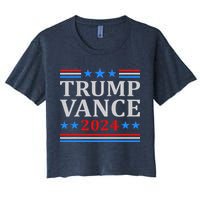 Trump Vance 2024 United States Presidential Election Women's Crop Top Tee