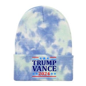 Trump Vance 2024 United States Presidential Election Tie Dye 12in Knit Beanie