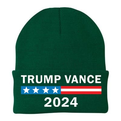 Trump Vance 2024 For President Vp Usa Republican Election Knit Cap Winter Beanie