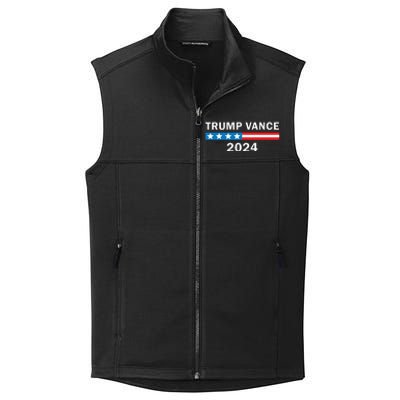 Trump Vance 2024 For President Vp Usa Republican Election Collective Smooth Fleece Vest