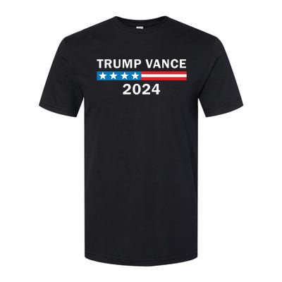 Trump Vance 2024 For President Vp Usa Republican Election Softstyle® CVC T-Shirt