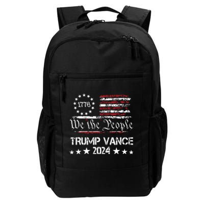 Trump Vance 2024 President Trump Supporter Reelection Daily Commute Backpack