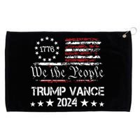 Trump Vance 2024 President Trump Supporter Reelection Grommeted Golf Towel