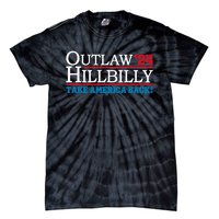 Trump Vance 2024 Outlaw Hillbilly Us Flag Vintage Elections Tie-Dye T-Shirt