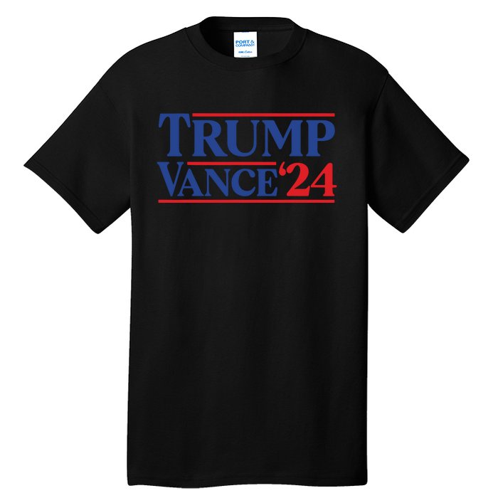 Trump Vance 2024 Donald Trump Jd Vance For President Tall T-Shirt