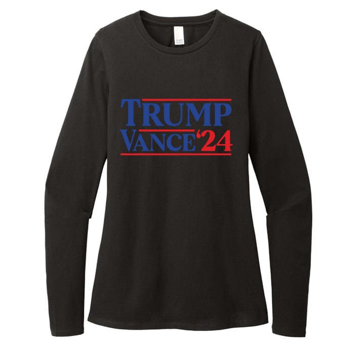 Trump Vance 2024 Donald Trump Jd Vance For President Womens CVC Long Sleeve Shirt