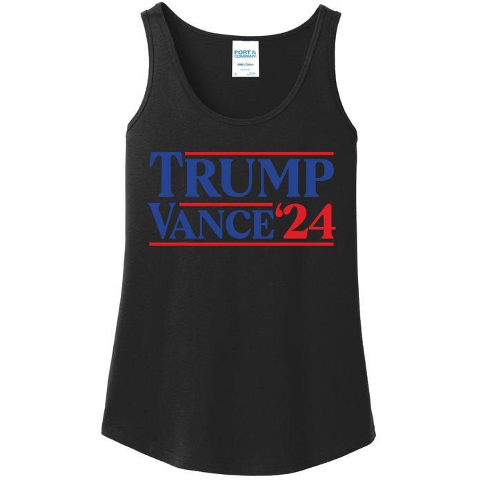 Trump Vance 2024 Donald Trump Jd Vance For President Ladies Essential Tank