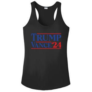 Trump Vance 2024 Donald Trump Jd Vance For President Ladies PosiCharge Competitor Racerback Tank