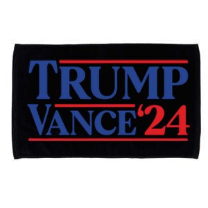 Trump Vance 2024 Donald Trump Jd Vance For President Microfiber Hand Towel