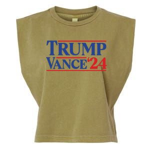 Trump Vance 2024 Donald Trump Jd Vance For President Garment-Dyed Women's Muscle Tee