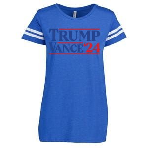 Trump Vance 2024 Donald Trump Jd Vance For President Enza Ladies Jersey Football T-Shirt