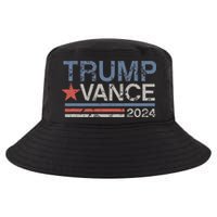 Trump Vance 2024 Retro Featuring Trump And Jd Vance Cool Comfort Performance Bucket Hat