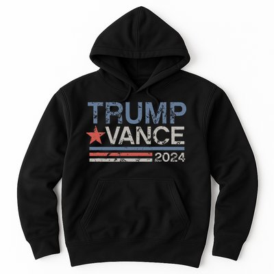 Trump Vance 2024 Retro Featuring Trump And Jd Vance Hoodie