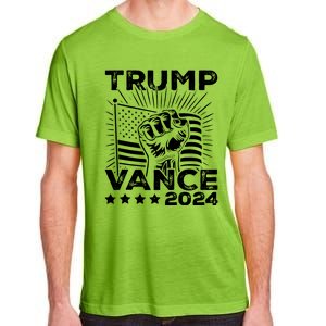 Trump Vance 2024 Donald Trump Jd Vance For President Adult ChromaSoft Performance T-Shirt