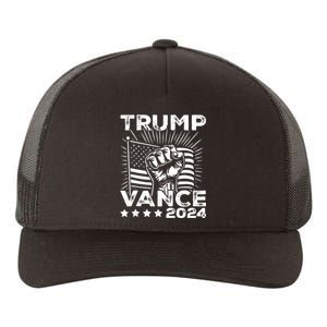 Trump Vance 2024 Donald Trump Jd Vance For President Yupoong Adult 5-Panel Trucker Hat