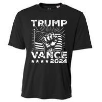 Trump Vance 2024 Donald Trump Jd Vance For President Cooling Performance Crew T-Shirt