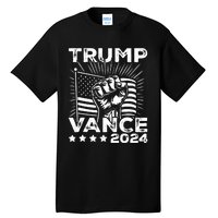 Trump Vance 2024 Donald Trump Jd Vance For President Tall T-Shirt