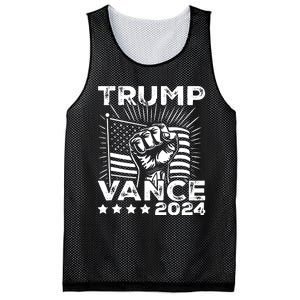 Trump Vance 2024 Donald Trump Jd Vance For President Mesh Reversible Basketball Jersey Tank