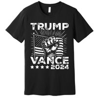 Trump Vance 2024 Donald Trump Jd Vance For President Premium T-Shirt