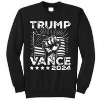 Trump Vance 2024 Donald Trump Jd Vance For President Tall Sweatshirt