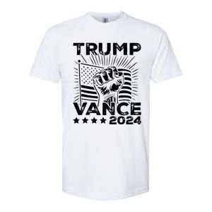 Trump Vance 2024 Donald Trump Jd Vance For President Softstyle CVC T-Shirt