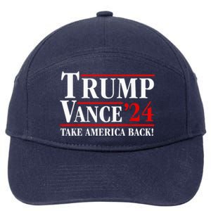 Trump Vance 2024 Vice President Vp Trump 2024 Election 7-Panel Snapback Hat