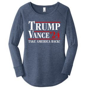 Trump Vance 2024 Vice President Vp Trump 2024 Election Women's Perfect Tri Tunic Long Sleeve Shirt