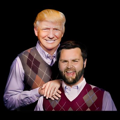 Trump Vance 2024 Brothers Funny Parody Trump J.D. Vance Bros T-Shirt