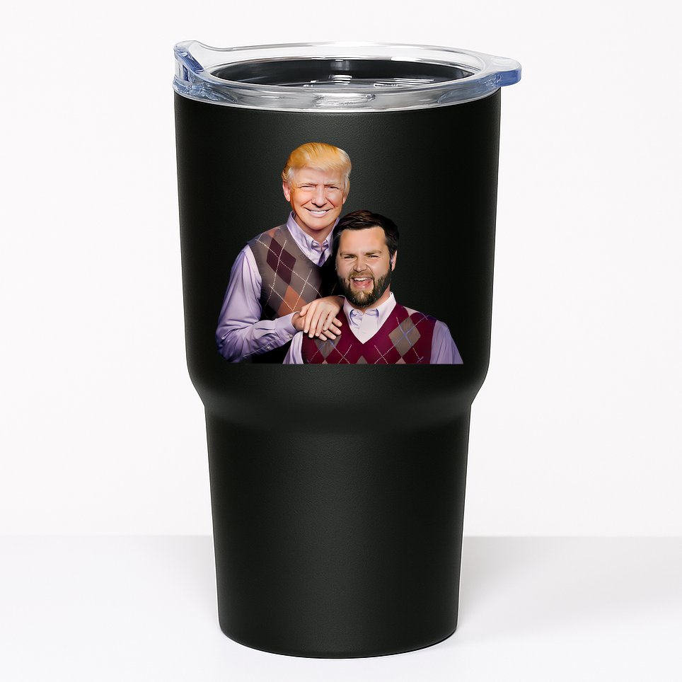 Trump Vance 2024 Brothers Funny Parody Trump J.D. Vance Bros Tumbler