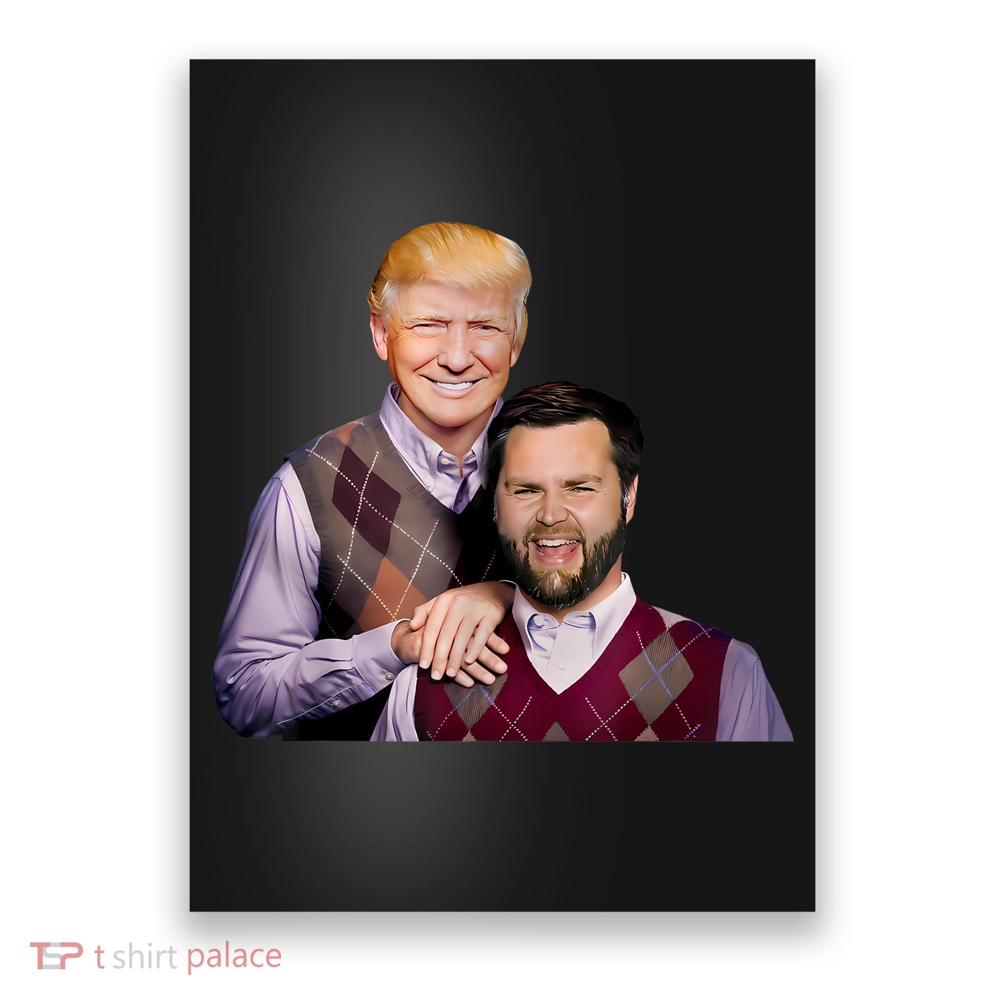 Trump Vance 2024 Brothers Funny Parody Trump J.D. Vance Bros Poster