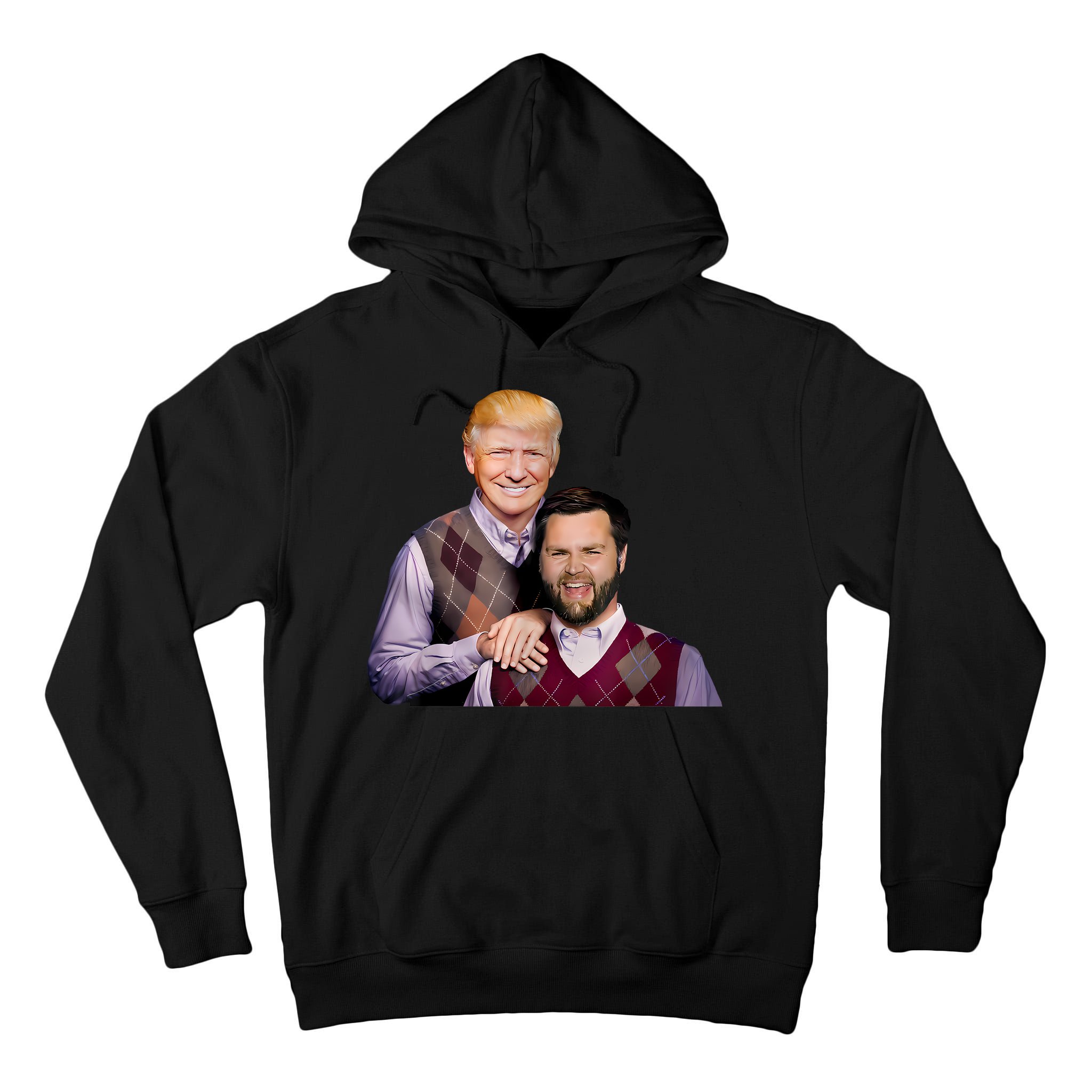 Trump Vance 2024 Brothers Funny Parody Trump J.D. Vance Bros Tall Hoodie