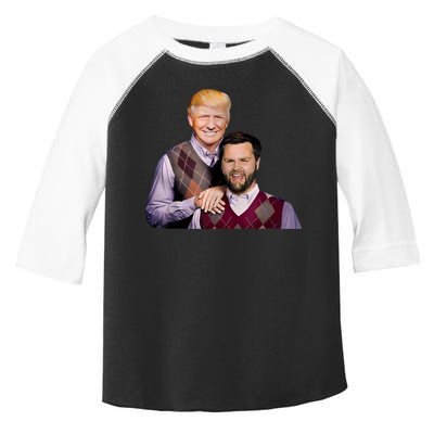 Trump Vance 2024 Brothers Funny Parody Trump J.D. Vance Bros Toddler Fine Jersey T-Shirt