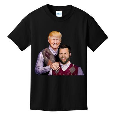 Trump Vance 2024 Brothers Funny Parody Trump J.D. Vance Bros Kids T-Shirt