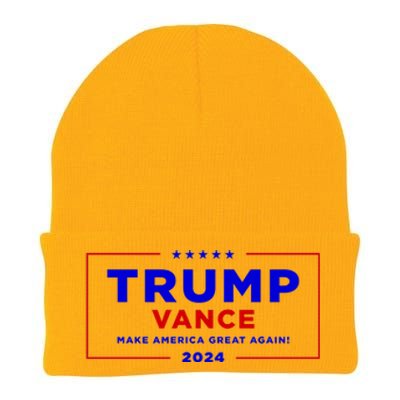 Trump Vance 2024 Brick Wall Texture Knit Cap Winter Beanie