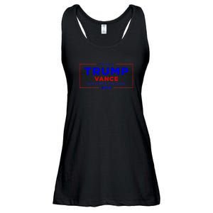 Trump Vance 2024 Brick Wall Texture Ladies Essential Flowy Tank