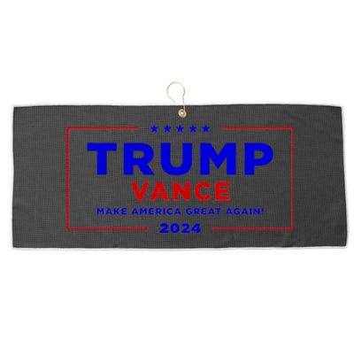 Trump Vance 2024 Brick Wall Texture Large Microfiber Waffle Golf Towel