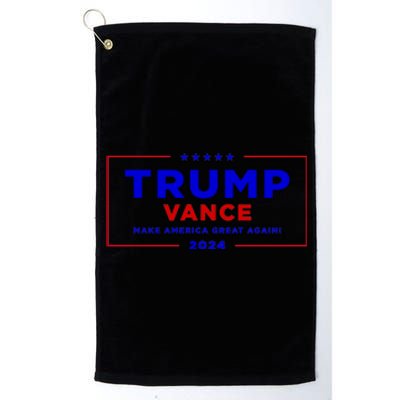 Trump Vance 2024 Brick Wall Texture Platinum Collection Golf Towel