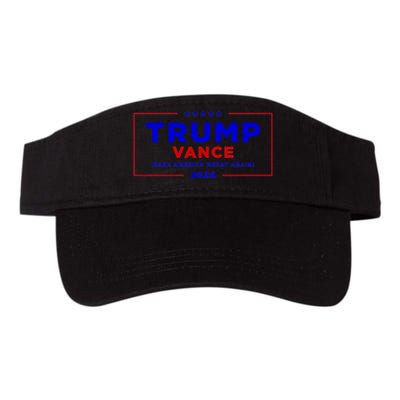 Trump Vance 2024 Brick Wall Texture Valucap Bio-Washed Visor