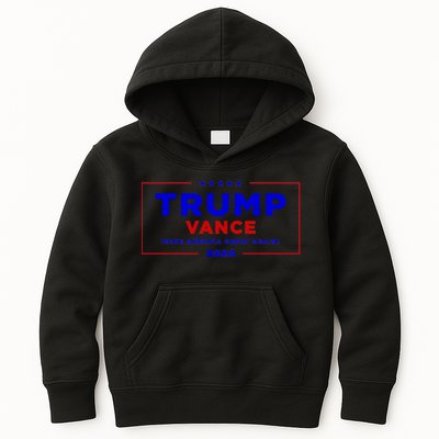 Trump Vance 2024 Brick Wall Texture Kids Hoodie