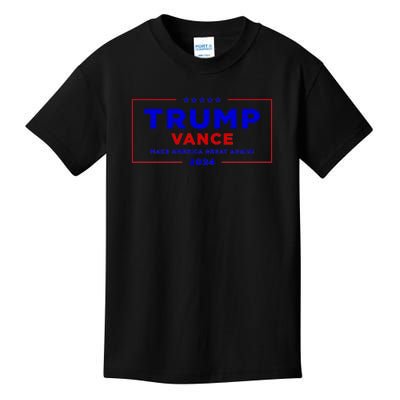 Trump Vance 2024 Brick Wall Texture Kids T-Shirt