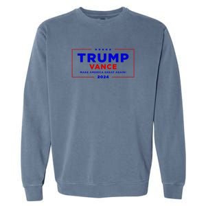 Trump Vance 2024 Brick Wall Texture Garment-Dyed Sweatshirt