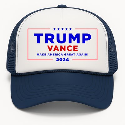 Trump Vance 2024 Brick Wall Texture Trucker Hat