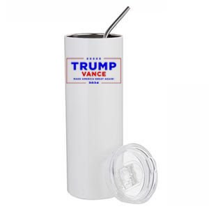 Trump Vance 2024 Brick Wall Texture Stainless Steel Tumbler