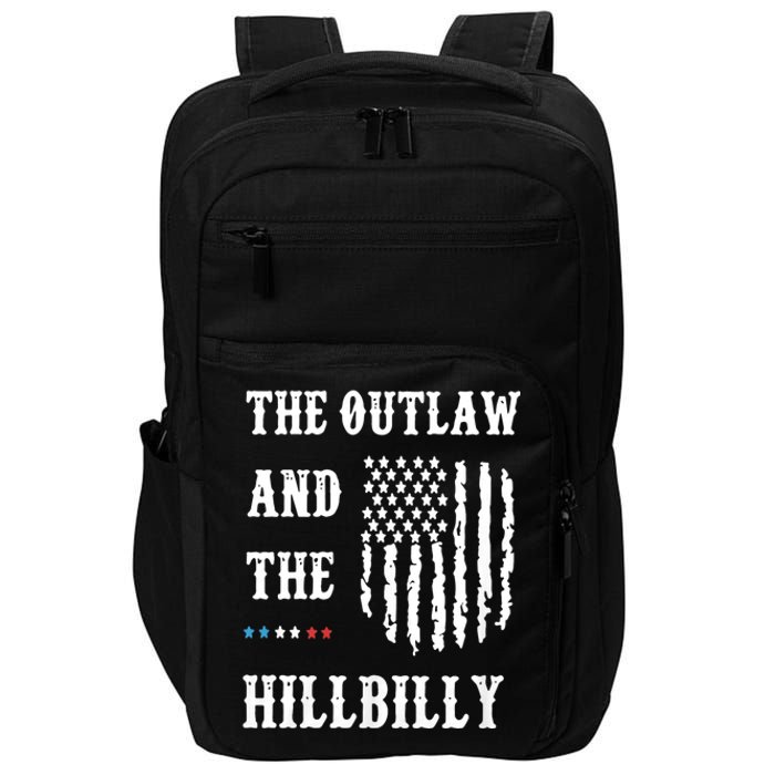 Trump Vance 2024 Outlaw Hillbilly Impact Tech Backpack