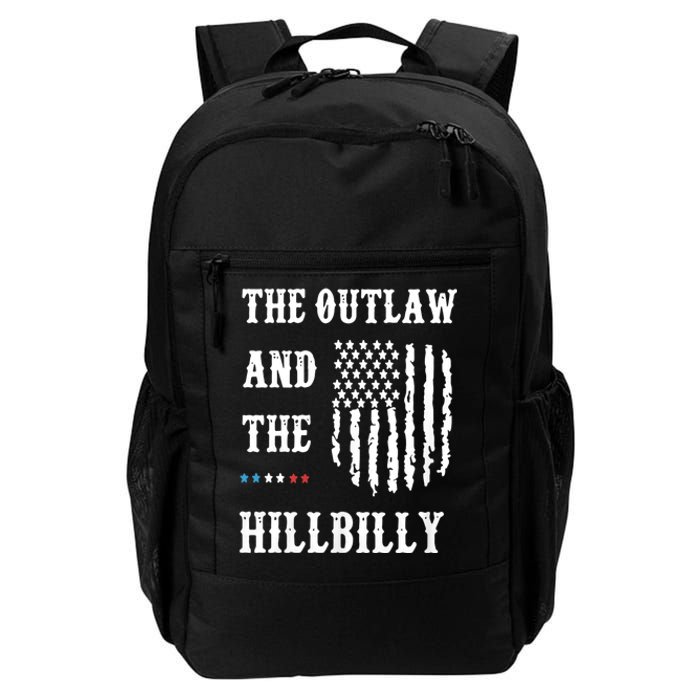 Trump Vance 2024 Outlaw Hillbilly Daily Commute Backpack