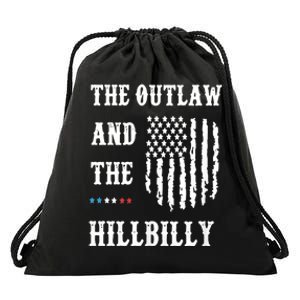 Trump Vance 2024 Outlaw Hillbilly Drawstring Bag