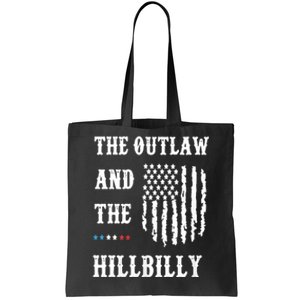 Trump Vance 2024 Outlaw Hillbilly Tote Bag