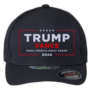 Trump Vance 2024 Brick Texture Flexfit Unipanel Trucker Cap